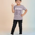 Boys casual printed T-shirt