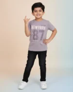 Boys casual printed T-shirt