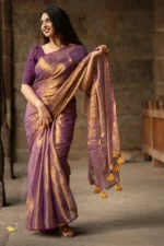 Tissue Cotton Saree
